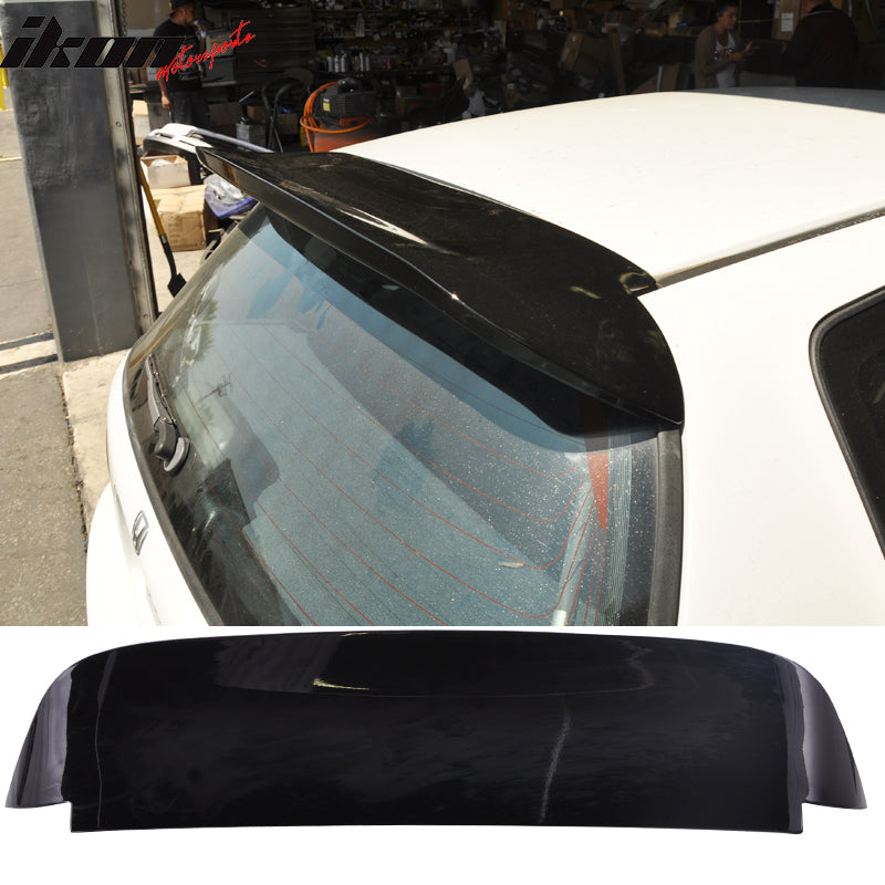 1992-1995 Honda Civic Hatchback Glossy Black Roof Window Spoiler ABS