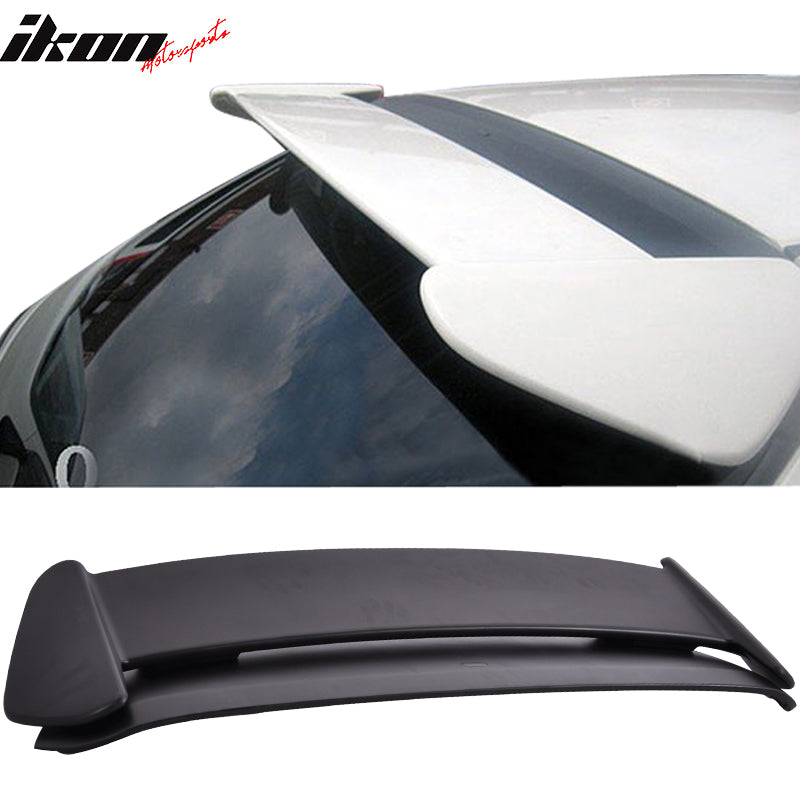 1996-2000 Honda Civic TR Style Unpainted Roof Spoiler Black 2PC ABS