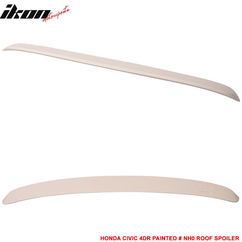 96-00 Civic 4Dr Sedan Roof Spoiler ABS