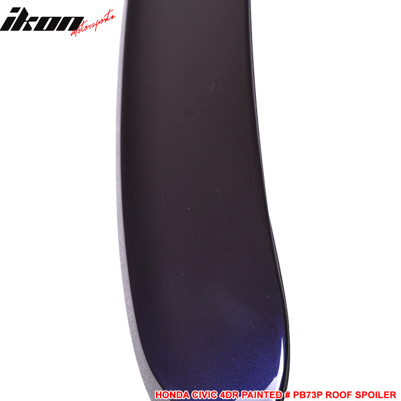 96-00 Civic 4Dr Sedan Roof Spoiler ABS