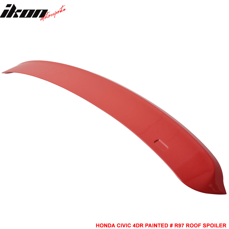 96-00 Civic 4Dr Sedan Roof Spoiler ABS