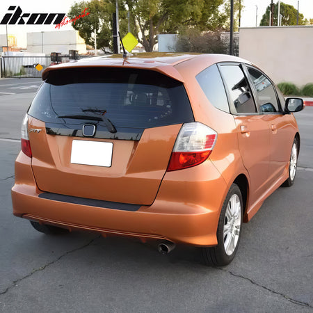 Fits 09-13 Honda Fit Sport OE Style Rear Roof Spoiler Wing Lip ABS