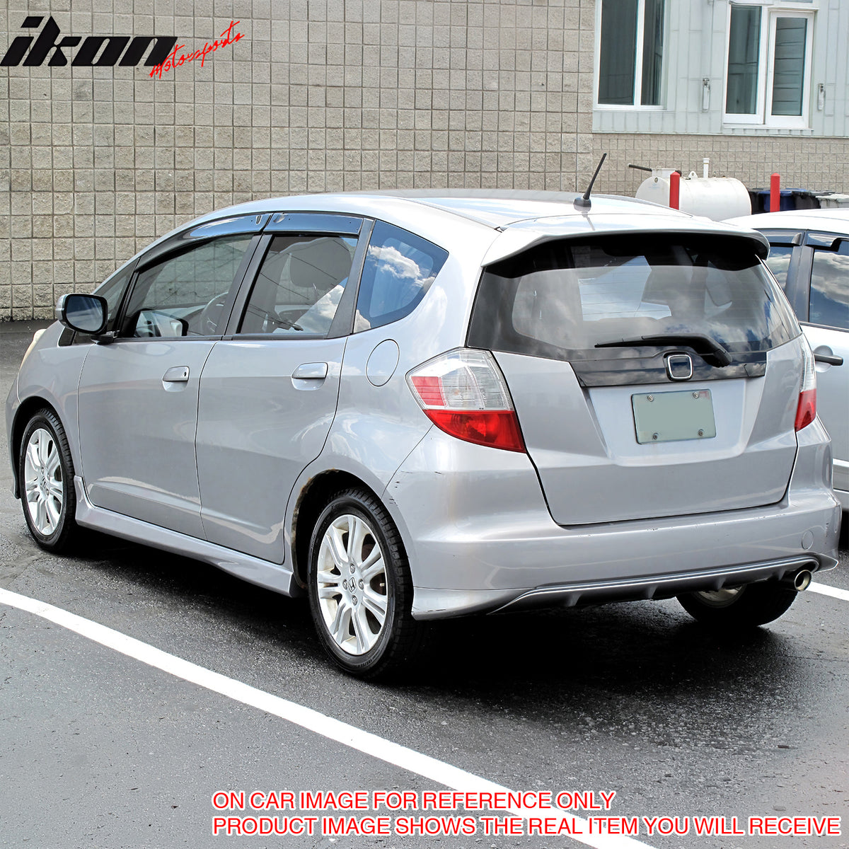 Fits 09-13 Honda Fit Sport OE Style Rear Roof Spoiler Wing Lip ABS