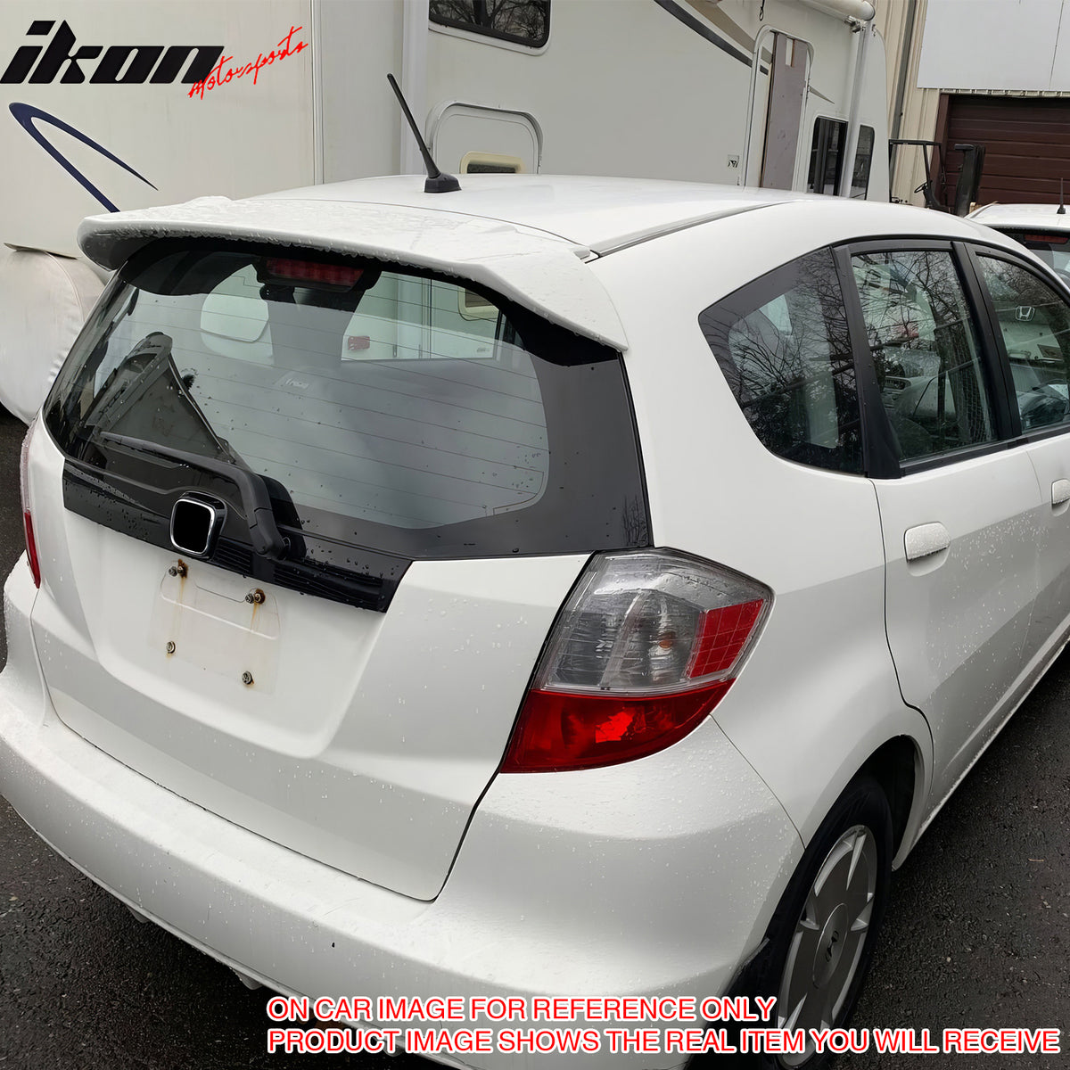 Fits 09-13 Honda Fit Sport OE Style Rear Roof Spoiler Wing Lip ABS