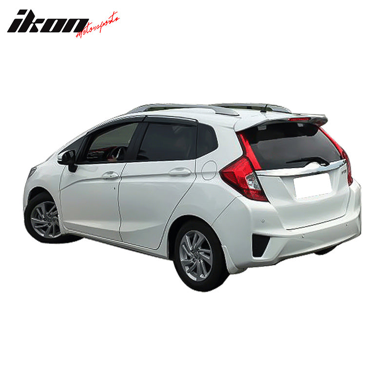 Fits 15-18 Honda Fit RS Style Rear Roof Spoiler Lip Wing Painted ABS