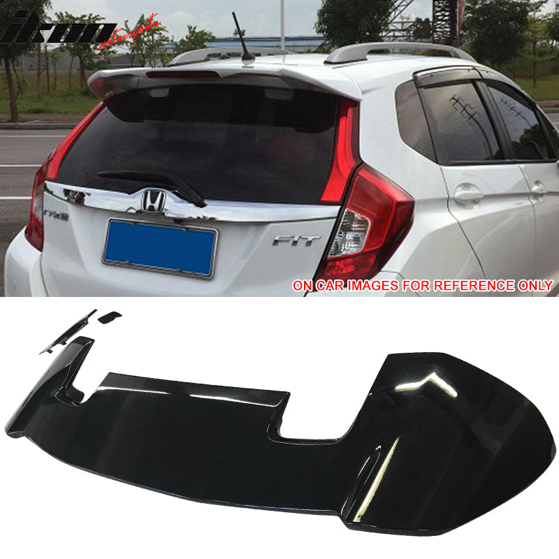 2015-2018 Honda Fit 2014-2018 Jazz RS Crystal Black Pearl Roof Spoiler