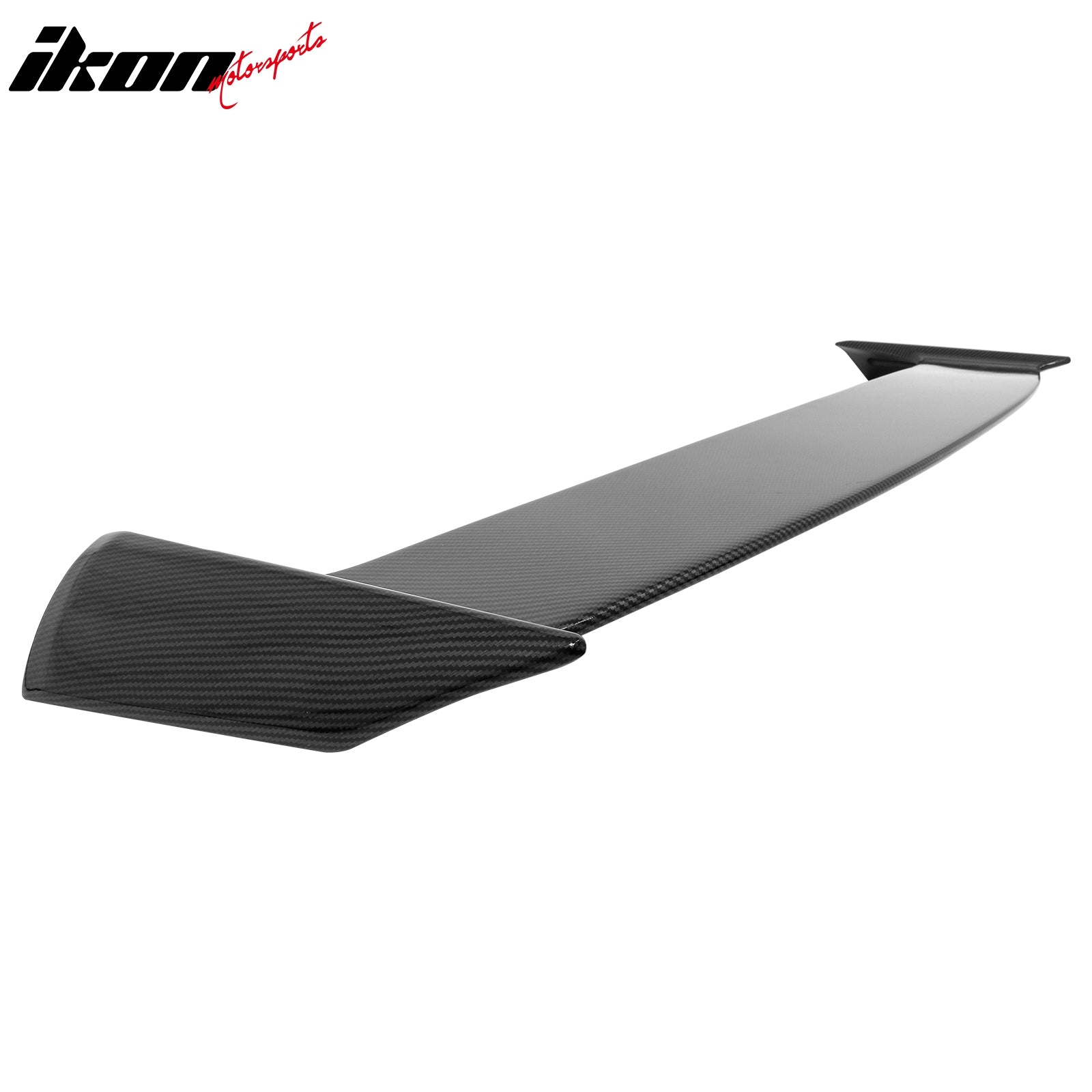 IKON MOTORSPORTS, Rear Window Roof Spoiler Compatible with 2024-2026 Honda Prologue, IKON Style ABS Top Roofline Windshield Visor Spoiler Wing