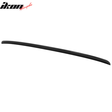 Fits 14-24 Infiniti Q50 Sedan Gloss Black Roof Spoiler Rear Window Wing Lip ABS