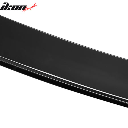 Fits 14-24 Infiniti Q50 Sedan Gloss Black Roof Spoiler Rear Window Wing Lip ABS
