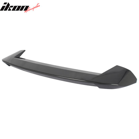 Fits 21-27 Jeep Grand Cherokee L WL75 Window Roof Spoiler ABS Carbon Fiber Print