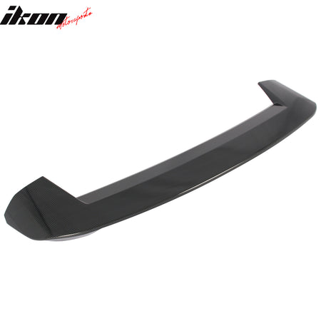 Fits 21-27 Jeep Grand Cherokee L WL75 Window Roof Spoiler ABS Carbon Fiber Print
