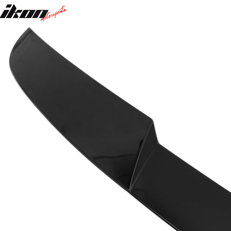 Fits 21-26 Kia K5 5th Gen 4Dr Gloss Black Roof Spoiler Rear Window Wing Lip ABS