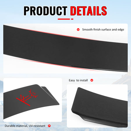 Fits 06-13 Lexus IS250 IS350 IS F Sedan OE Style Rear Roof Spoiler Gloss Black