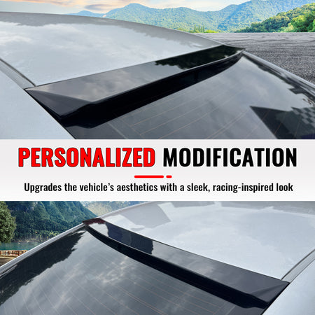Fits 06-13 Lexus IS250 IS350 IS F Sedan OE Style Rear Roof Spoiler Gloss Black