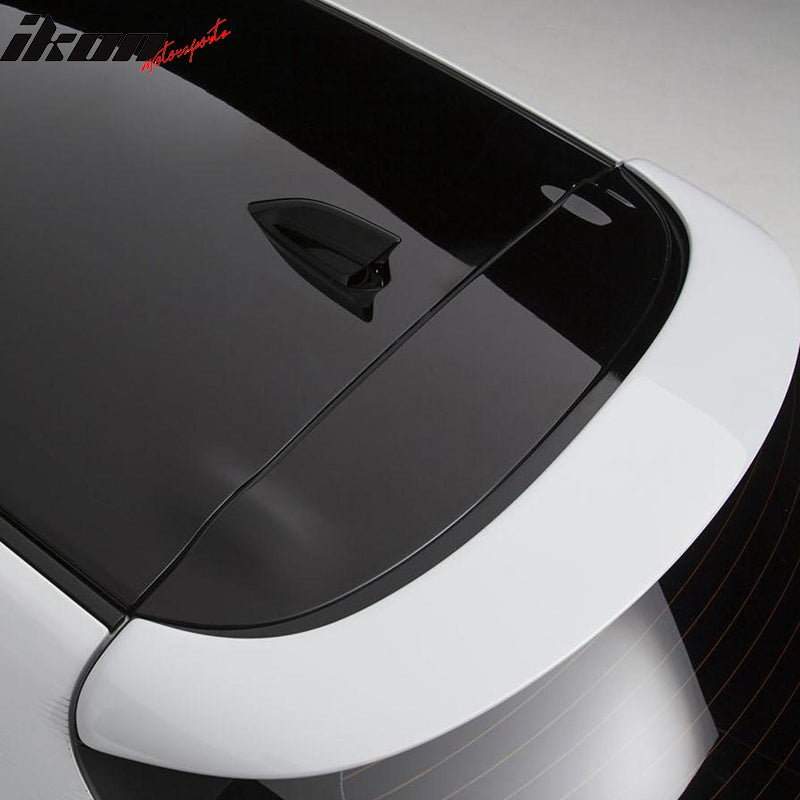 Fits 14-17 Mazda 3 Hatchback OE Style Rear Roof Window Spoiler Wing Unpainted