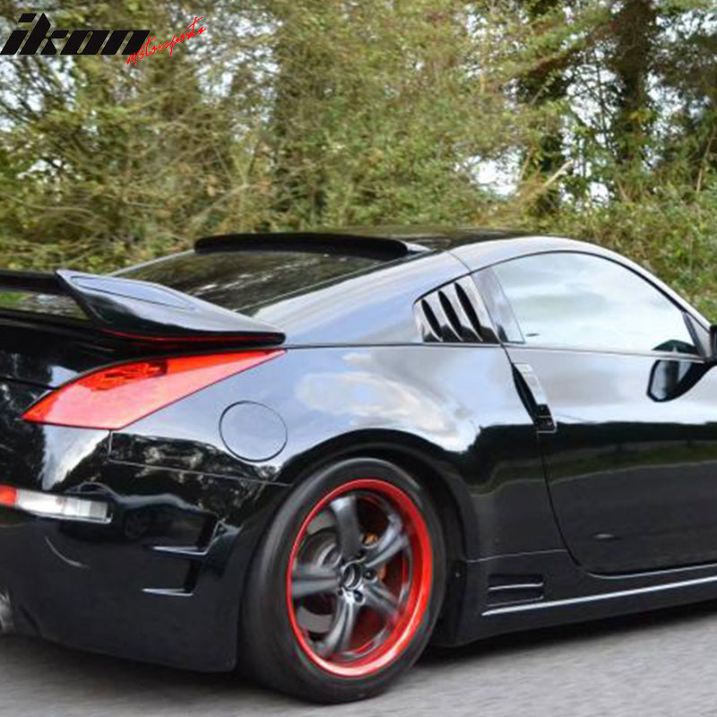 For 03-08 Nissan 350Z RS Style Roof Spoiler Wing - ABS