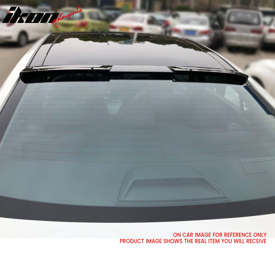 For 19-24 Nissan Altima IKON Rear Window Visor Roof Spoiler Wing ABS