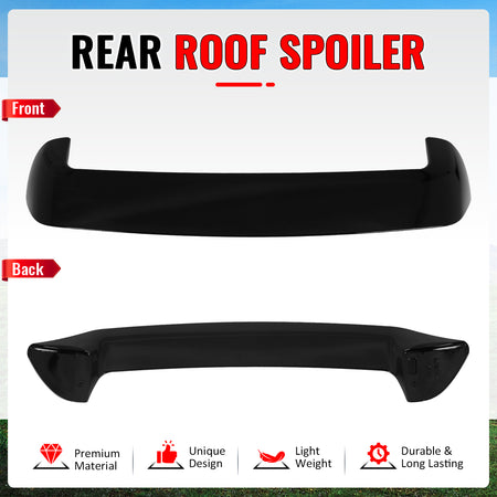 Fits 11-17 Nissan Juke OE Style Gloss Black Rear Window Roof Spoiler Wing ABS