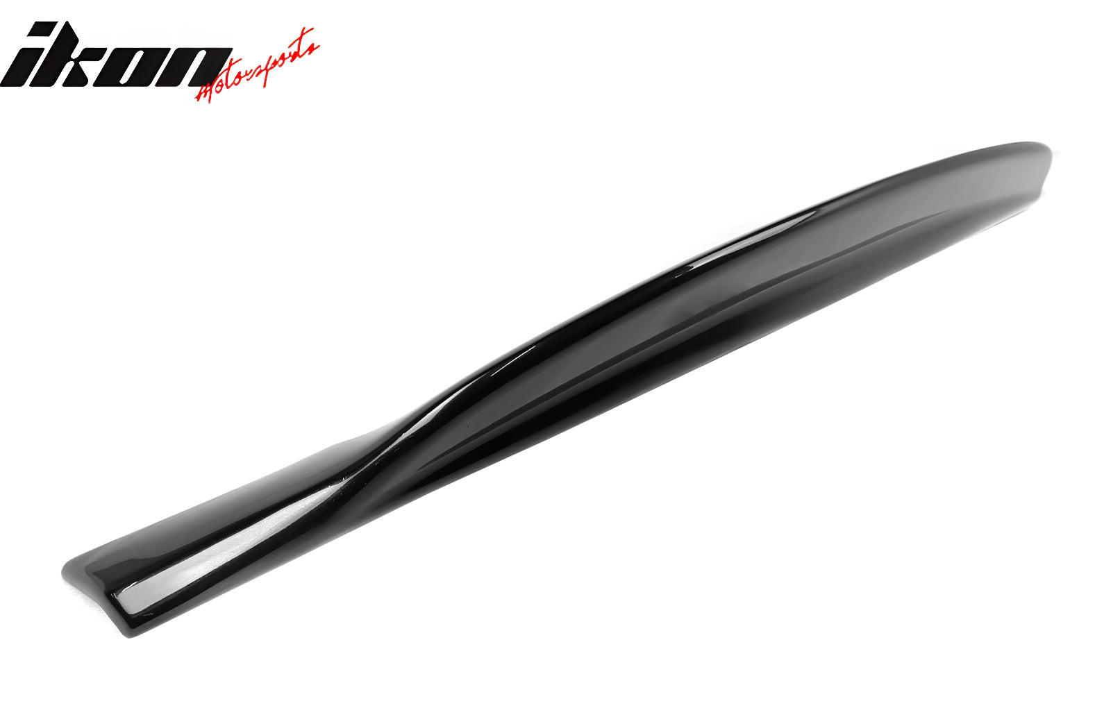 Fits 15-21 Subaru WRX STI PSM Rear Trunk Spoiler Crystal Black Silica Pearl ABS