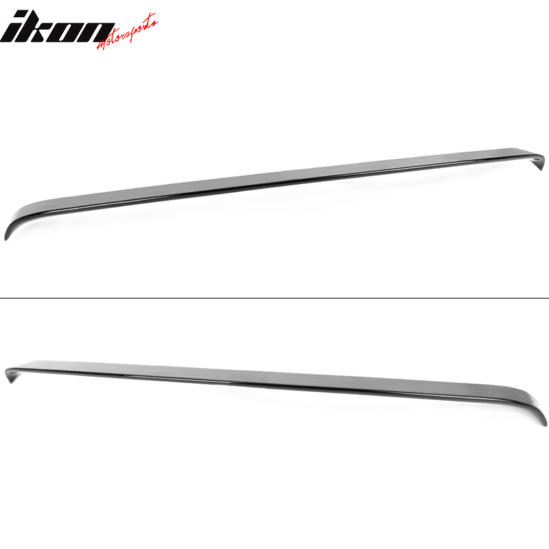 IKON MOTORSPORTS, Roof Spoiler Compatible With 2018-2023 Toyota Camry, Rear Top Roof Spoile Wing Deck Lid Lip ABS,2019