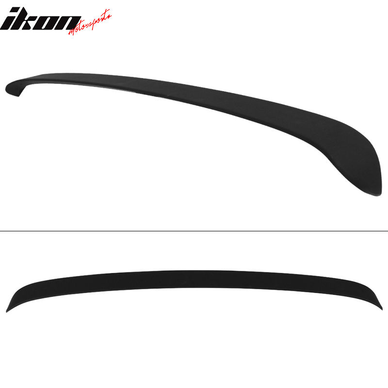 IKON MOTORSPORTS, Roof Spoiler Compatible With 2018-2023 Toyota Camry, Rear Top Roof Spoile Wing Deck Lid Lip ABS,2019