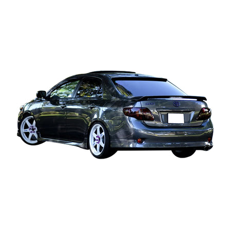 Fits 09-13 Toyota Corolla ABS Rear Window Roof Spoiler Wing Lip Painted