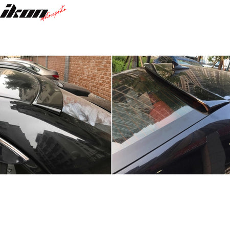 Fits 09-13 Toyota Corolla OE Style Gloss Black Rear Roof Spoiler Wing Lip ABS