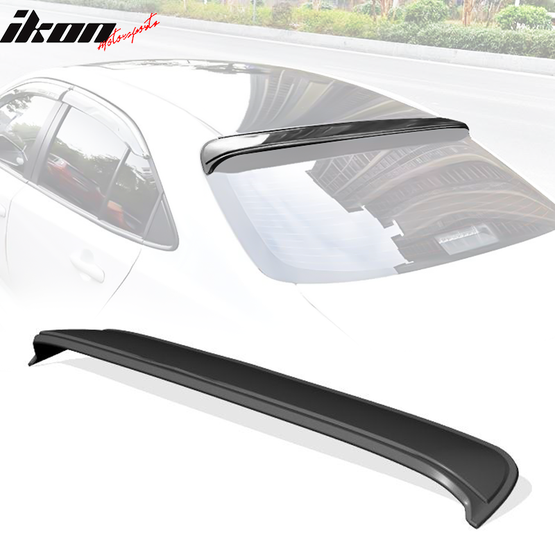 2020-2025 Toyota Corolla Matte Black Window Visor Roof Spoiler PP