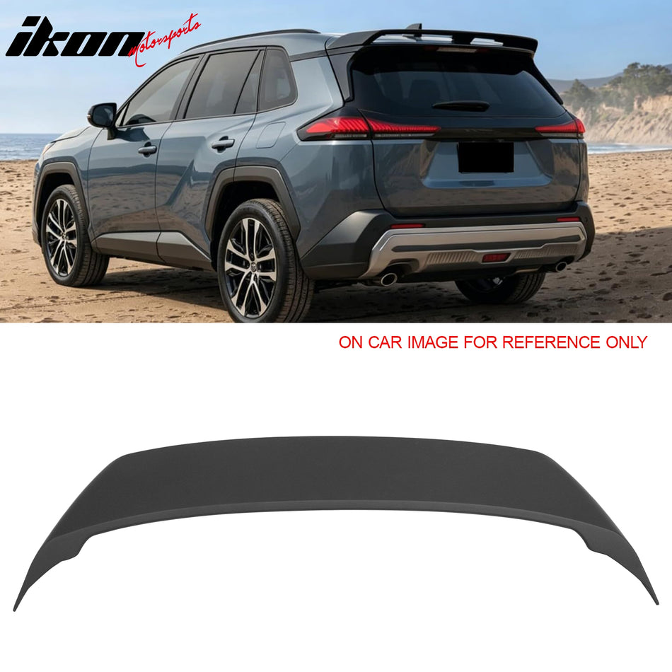 2026-2027 Toyota RAV4 XA60 GR Sport Style Unpainted Black Roof Spoiler ABS