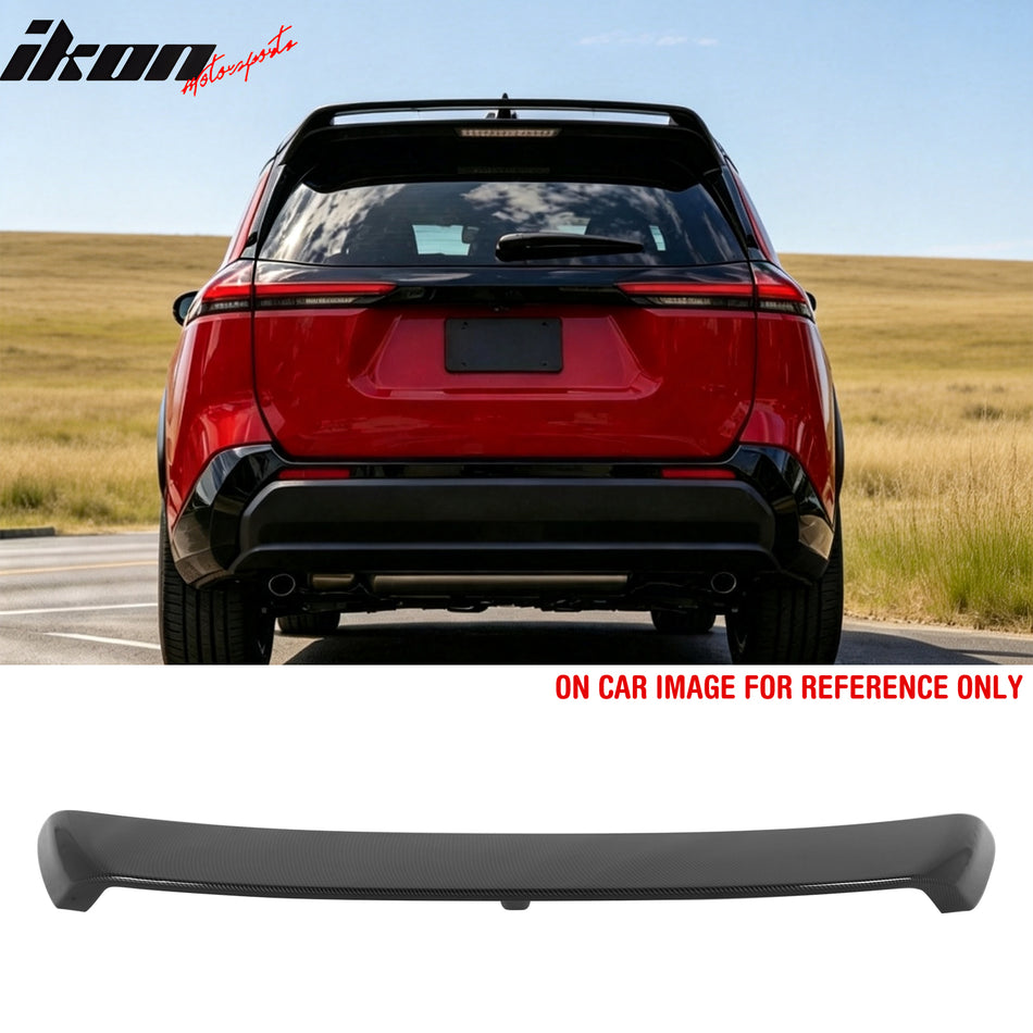 2026-2027 Toyota RAV4 XA60 GR Style Carbon Fiber Print Roof Spoiler ABS