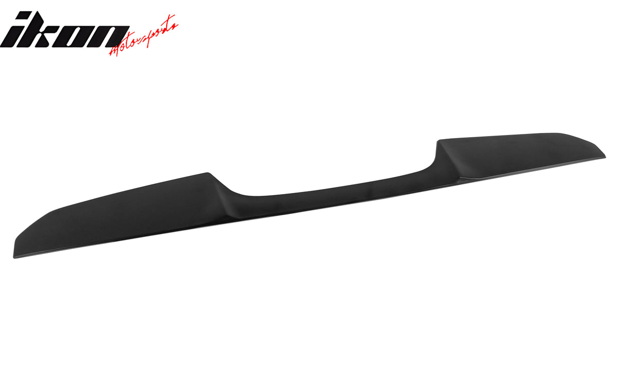 Fits 22-24 Subaru BRZ Toyota GR86 D Style Matte Black Rear Roof Spoiler Wing ABS