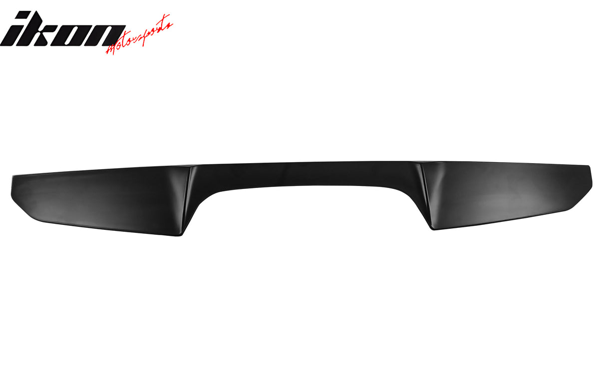 Fits 22-24 Subaru BRZ Toyota GR86 D Style Matte Black Rear Roof Spoiler Wing ABS