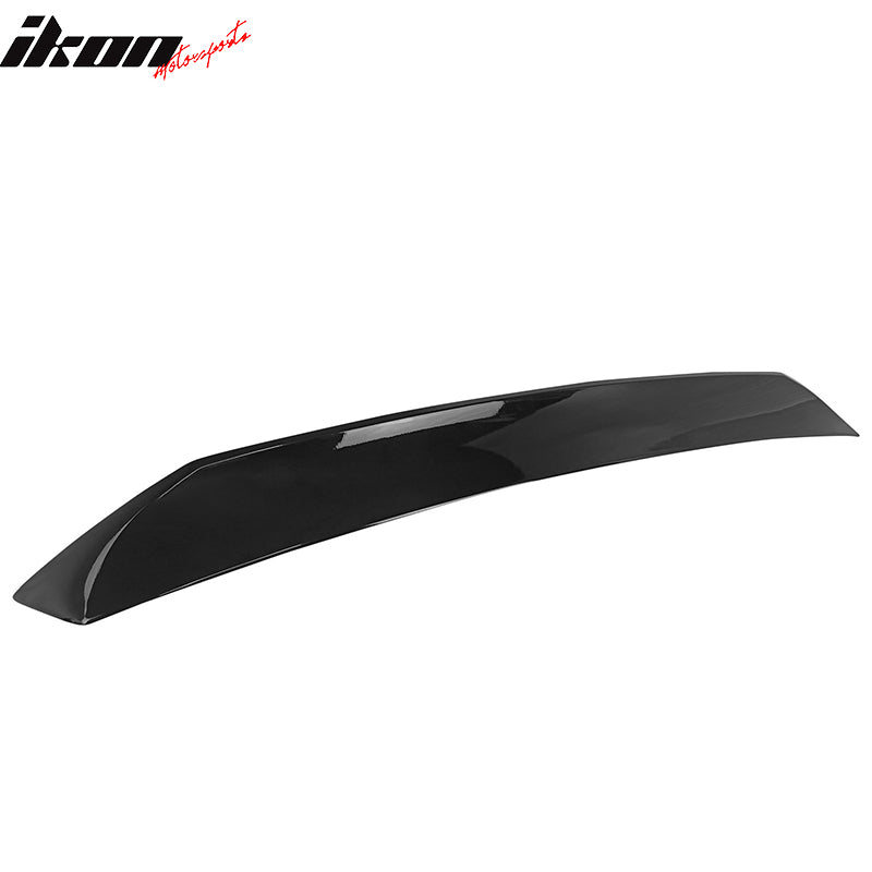 Fits 22-24 Subaru BRZ Toyota GR86 #D4S Black IKON Roof & TRD Trunk Spoiler ABS