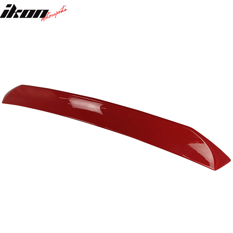 Fits 22-24 Subaru BRZ Toyota GR86 #DCK Red IKON Roof & TRD Trunk Spoiler ABS