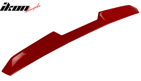 For 22-26 Toyota GR86/Subaru BRZ V Style #DCK Ignition Red Roof Spoiler ABS