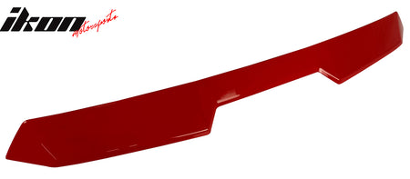 For 22-26 Toyota GR86/Subaru BRZ V Style #DCK Ignition Red Roof Spoiler ABS