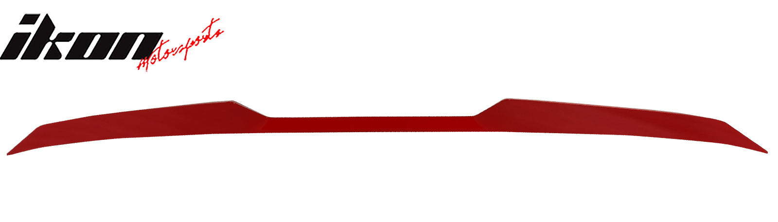 For 22-26 Toyota GR86/Subaru BRZ V Style #DCK Ignition Red Roof Spoiler ABS