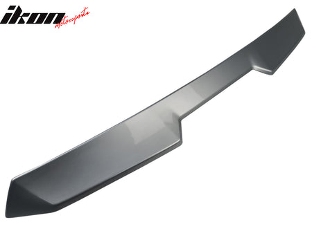 For 22-26 Toyota GR86/Subaru BRZ V Style Ice Silver Metallic Roof Spoiler ABS
