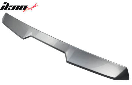 For 22-26 Toyota GR86/Subaru BRZ V Style Ice Silver Metallic Roof Spoiler ABS