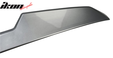 For 22-26 Toyota GR86/Subaru BRZ V Style Ice Silver Metallic Roof Spoiler ABS