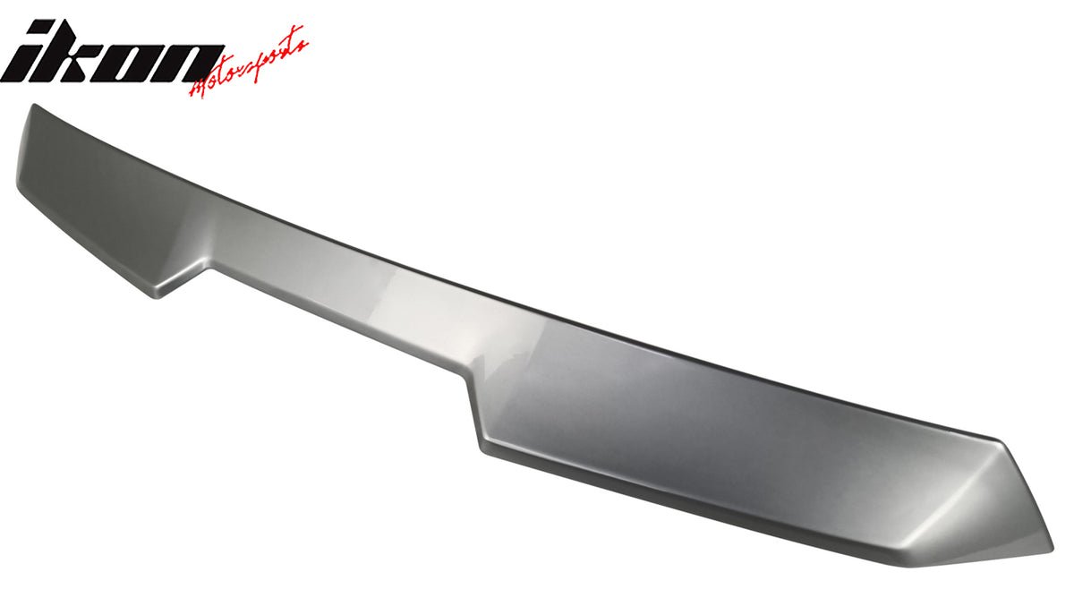 Fits 22-26 Toyota GR86/Subaru BRZ V Style P8Y Pavement Metallic Roof Spoiler ABS