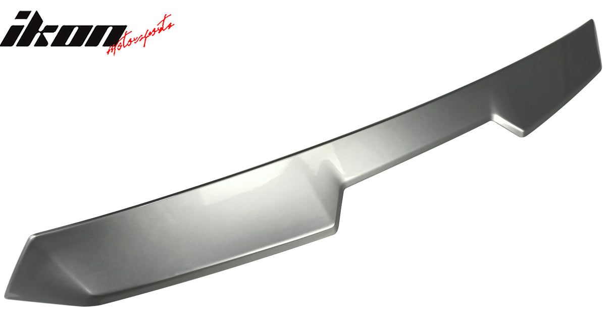 Fits 22-26 Toyota GR86/Subaru BRZ V Style P8Y Pavement Metallic Roof Spoiler ABS