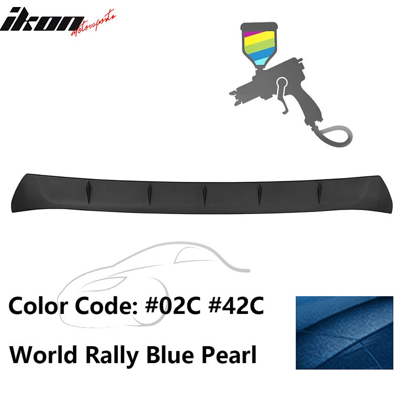 IKON MOTORSPORTS, Rear Window Roof Spoiler Compatible with 2022-2025 ...