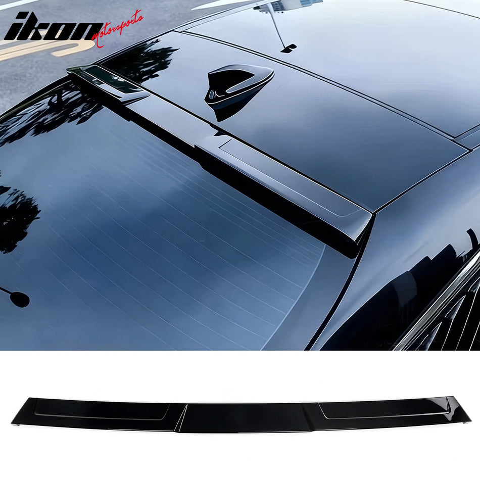 2019-2022 Toyota Avalon IKON Style Gloss Black Rear Roof Spoiler ABS