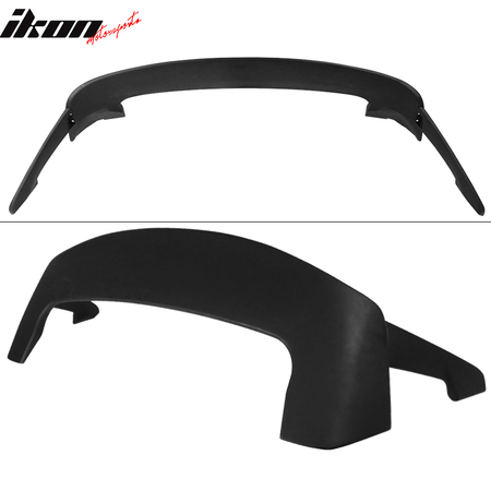 Fits 15-20 Golf 7 MK Style Rear Roof Spoiler Wing Lip ABS Matte Black