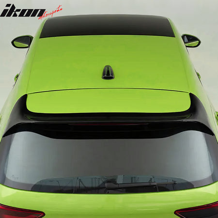 Fits 22-25 VW MK8 Golf GTI ES Style Rear Roof Spoiler Wing Lip ABS