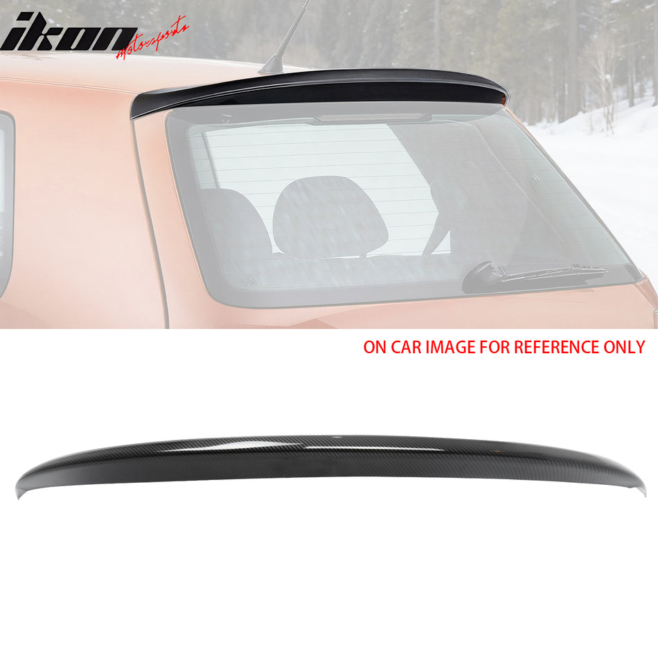 1999-2006 VW MK4 Golf ES Style Rear Roof Spoiler Carbon Fiber Look ABS