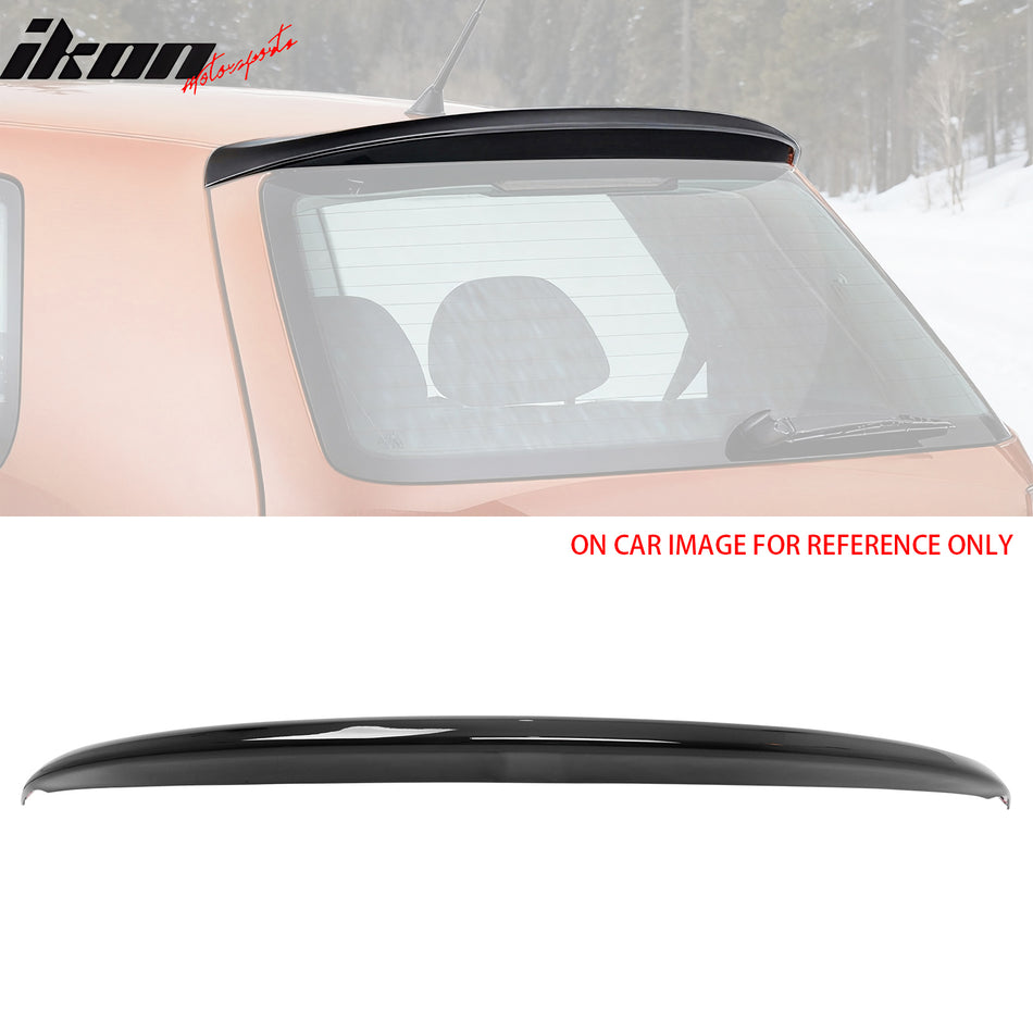 1999-2006 VW MK4 Golf ES Style Gloss Black Rear Roof Spoiler Lip ABS