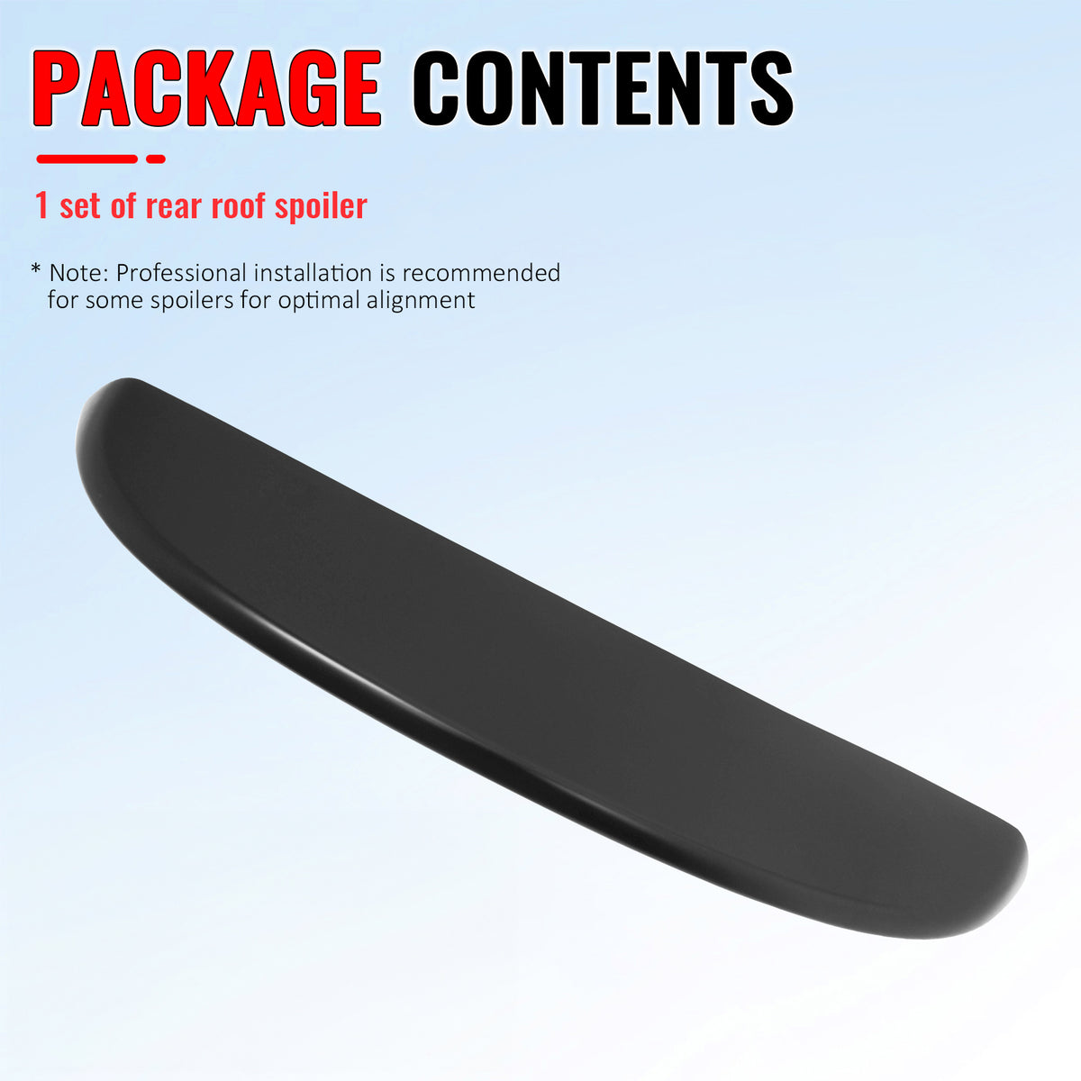 Fits 99-06 Volkswagen MK4 Golf ES Style Rear Roof Spoiler Lip ABS