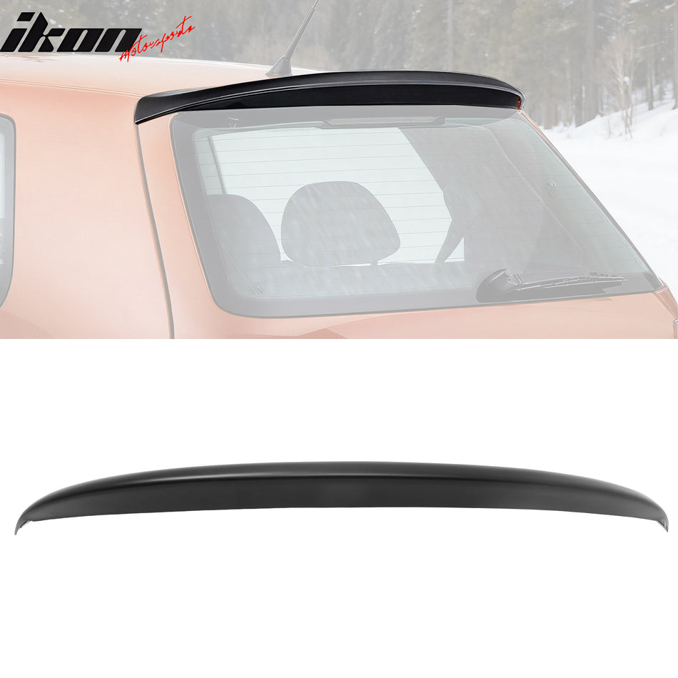 1999-2006 VW MK4 Golf ES Style Matte Black Rear Roof Spoiler Lip ABS